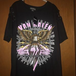 NWT black Van Halen tee